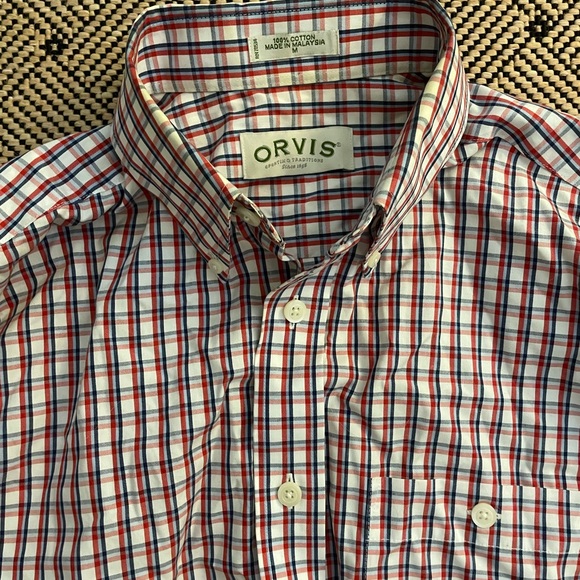 Men’s Orvis Button Down Shirt - Size M - Picture 1 of 4